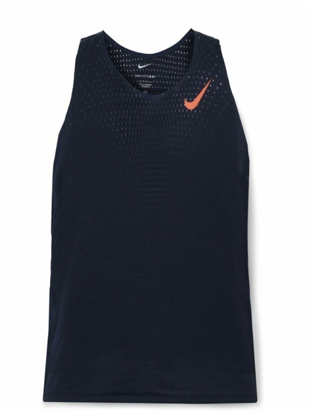 NIKE RUNNING - AeroSwift Slim-Fit Perforated Dri-FIT ADV Tank Top
